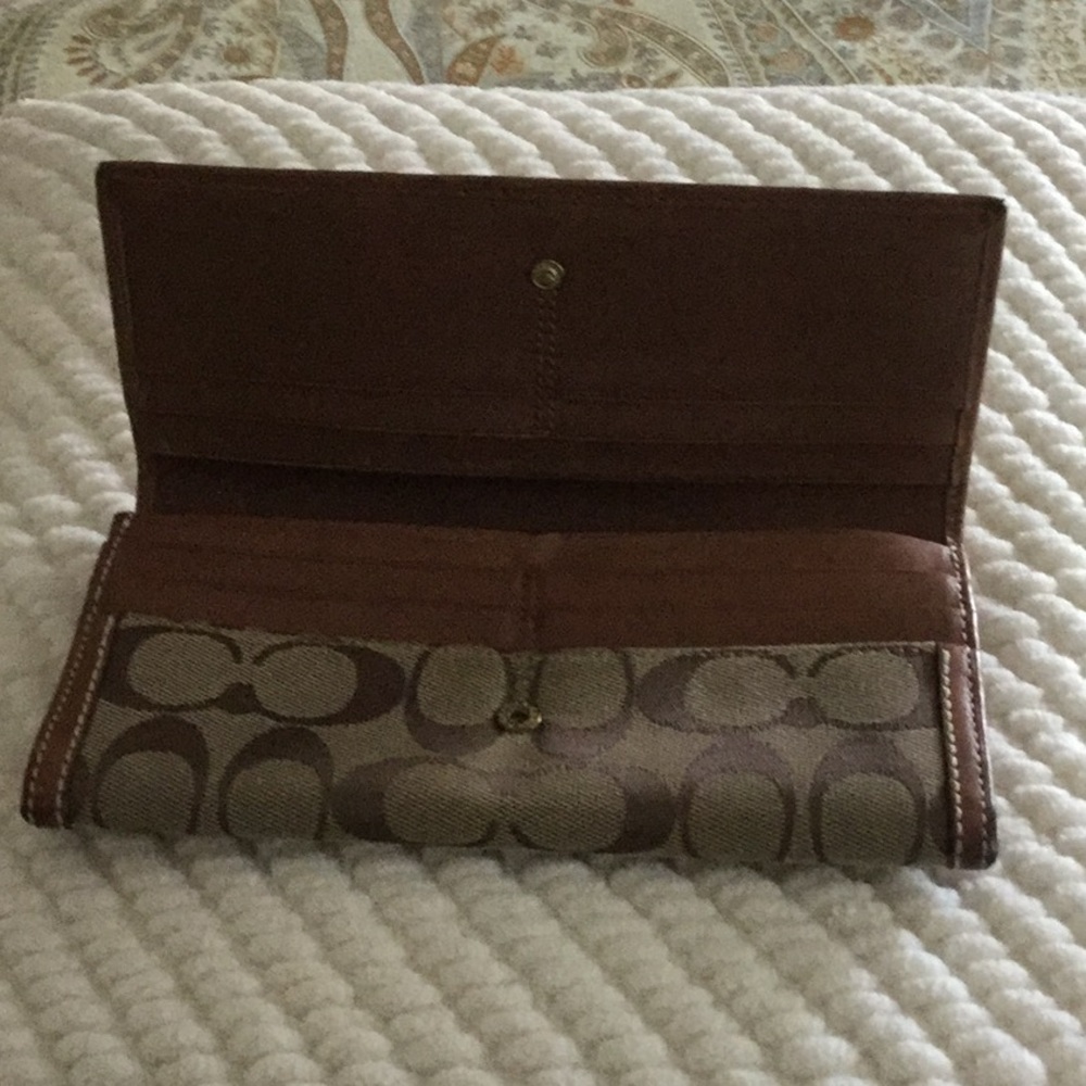Coach wallet-Leather - Picture 4 of 5